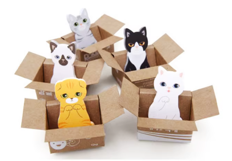 Separadores Adhesivos Gatitos en Cajas