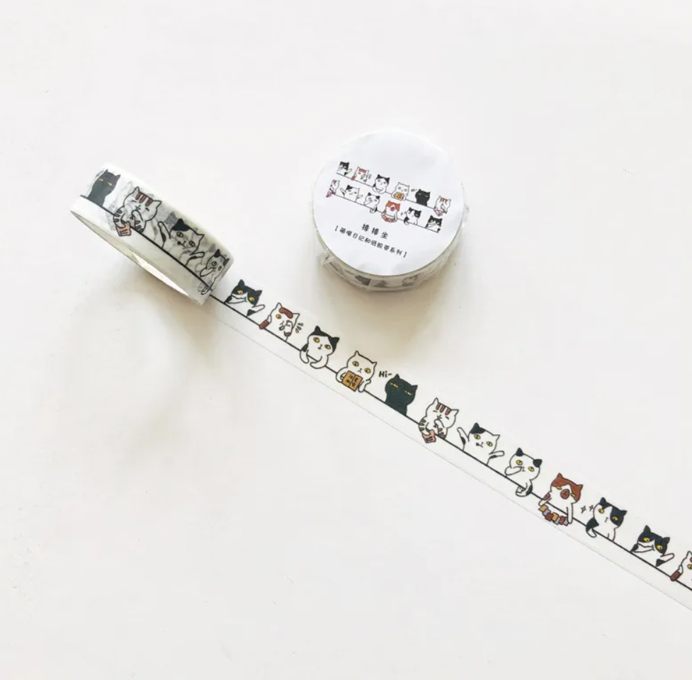 Washi Tape Gatitos