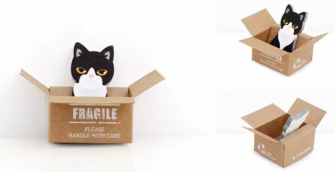 Separadores Adhesivos Gatitos en Cajas