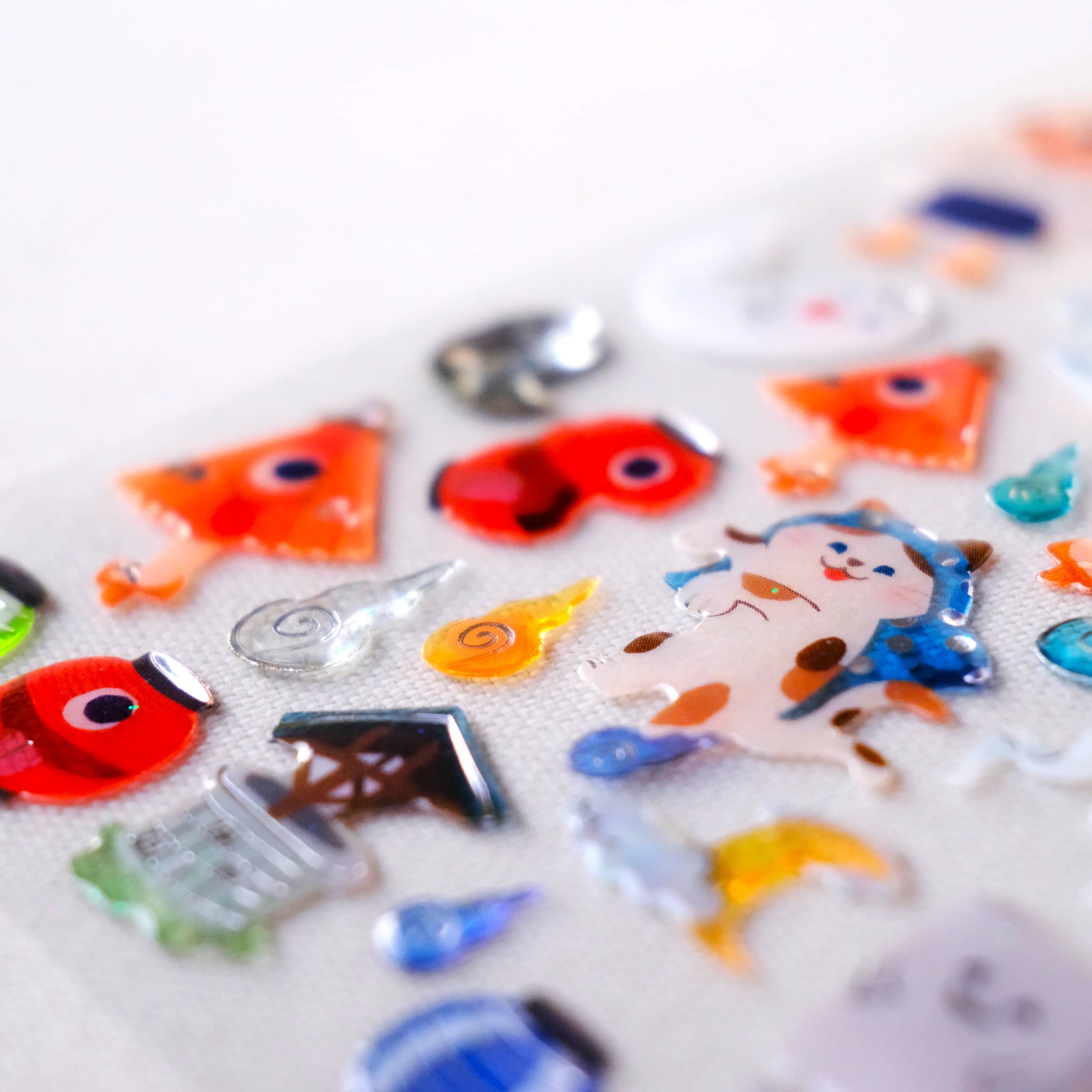 Pegatinas Yokai con Relieve