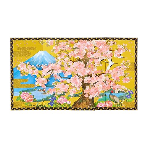 Biombo Monte Fuji y Sakura