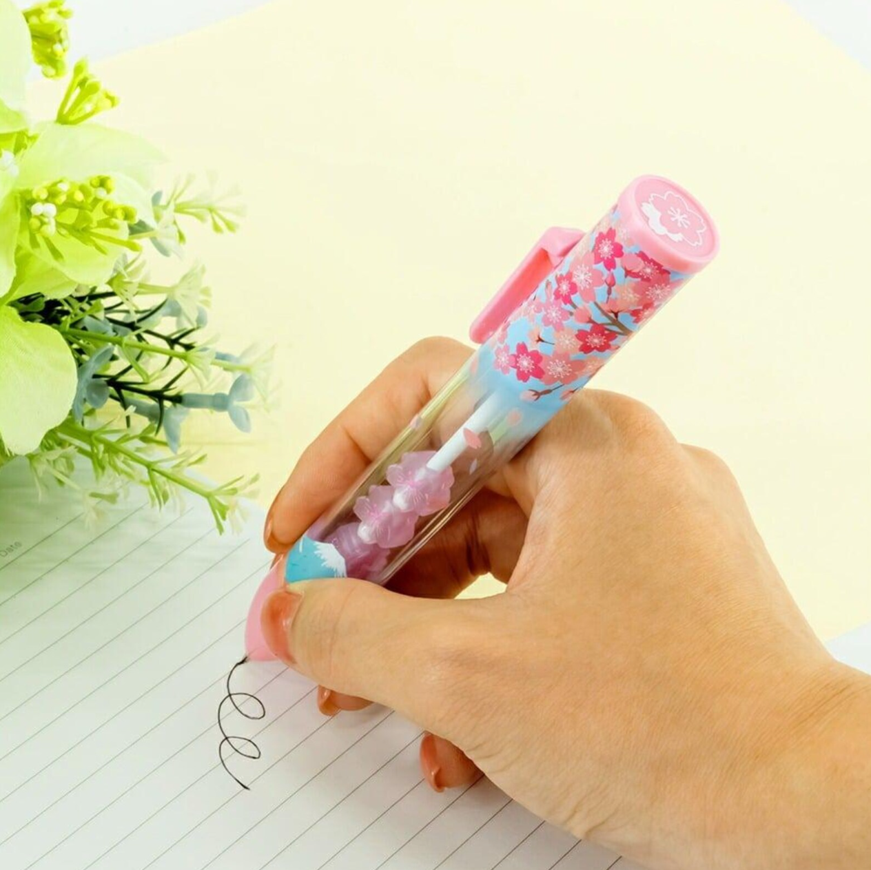 Bolígrafo Sakura y Monte Fuji