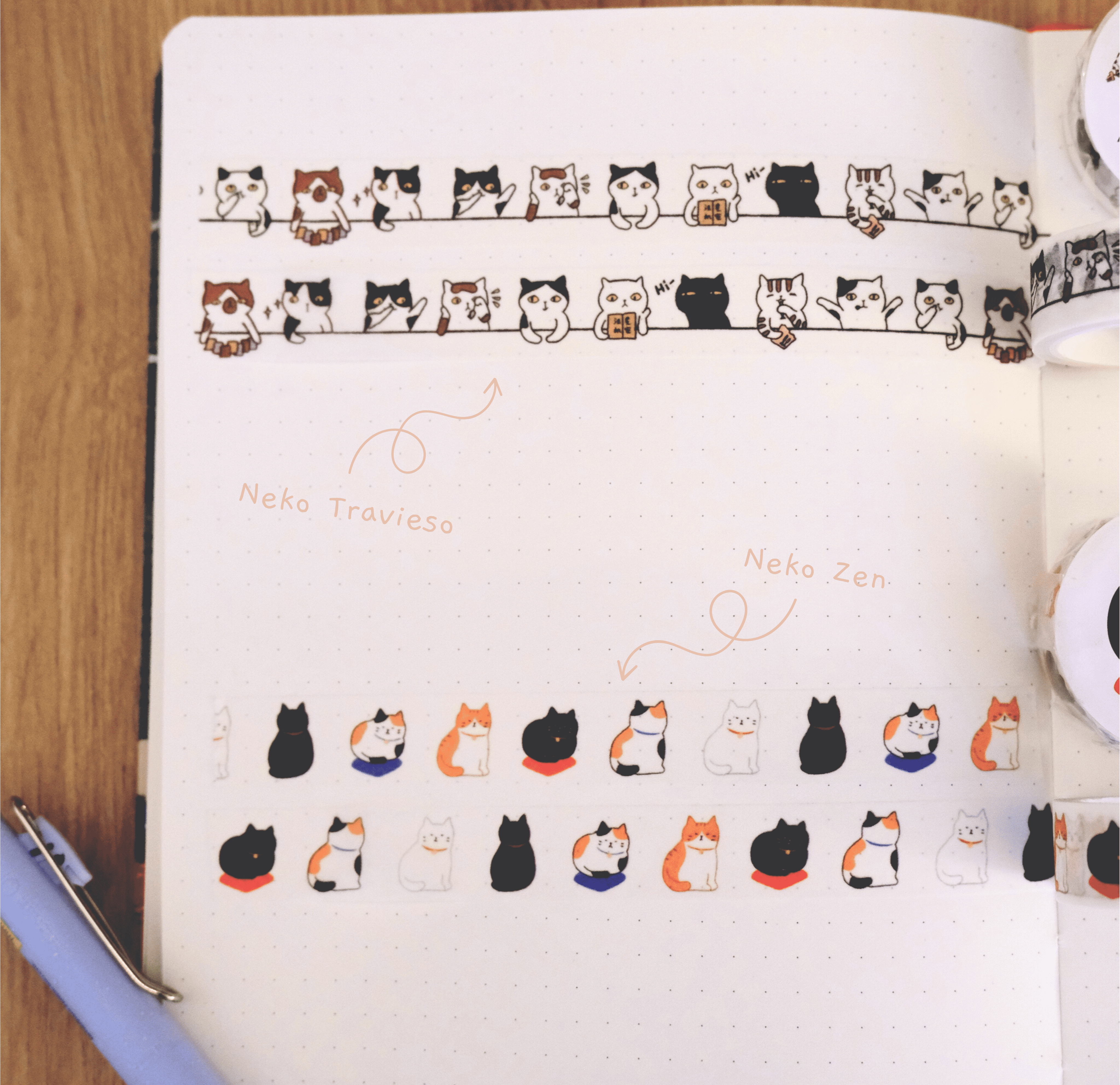 Washi Tape Gatitos