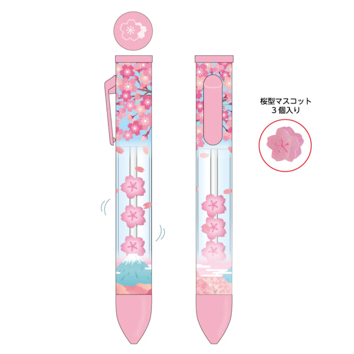 Bolígrafo Sakura y Monte Fuji