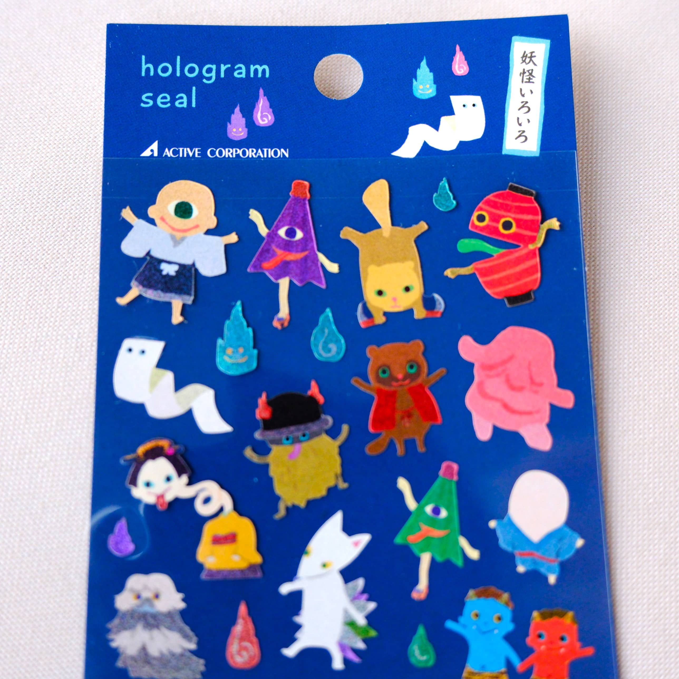 Pegatinas Holográficas Yokai