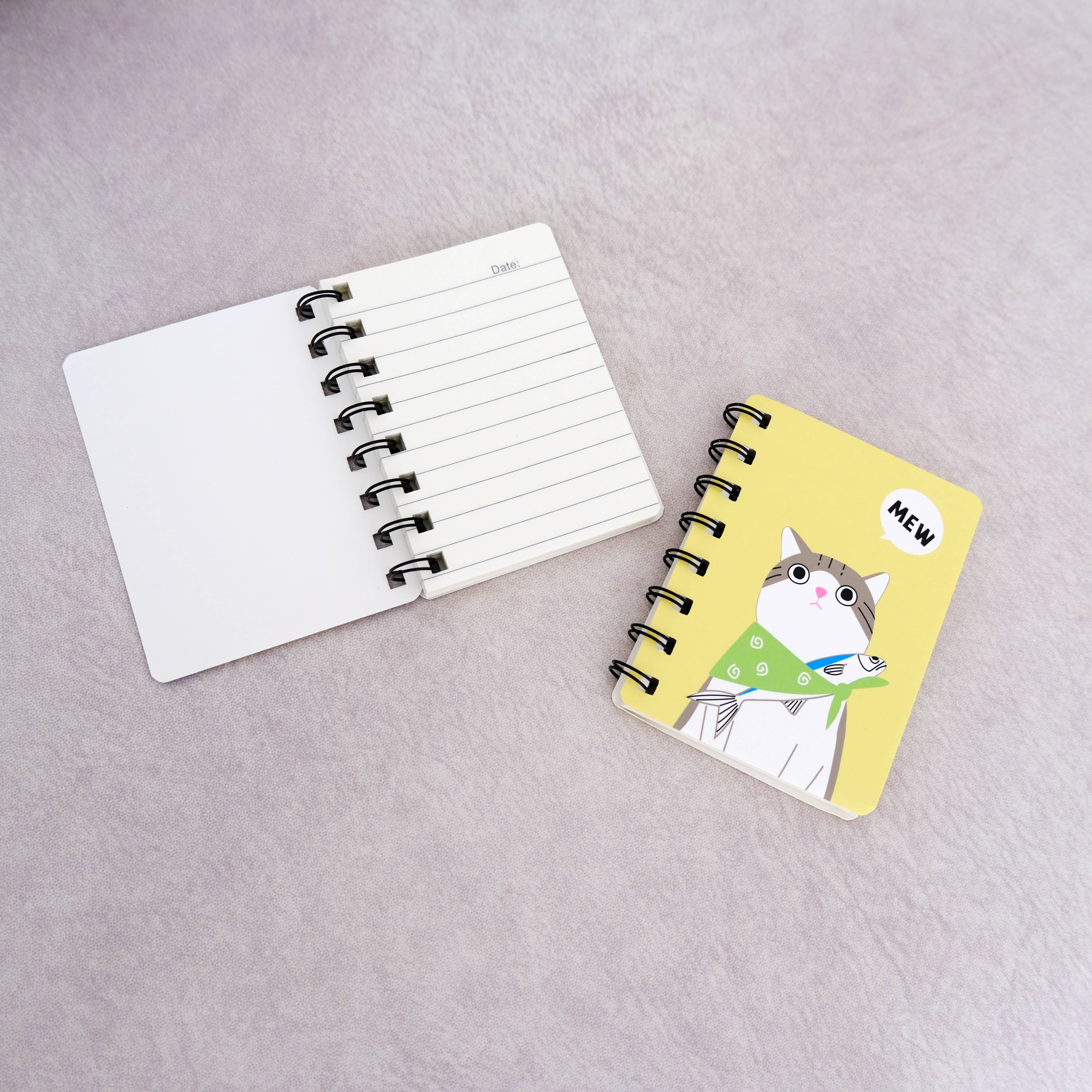 Mini Libretas A7 Gatos