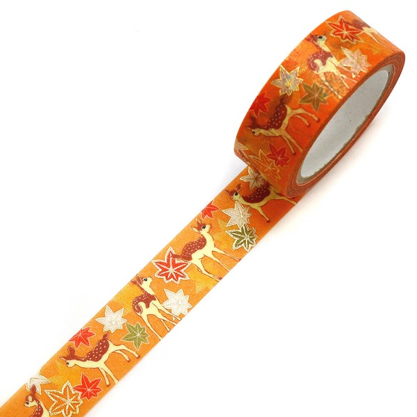 Washi Tape Otoño con Ciervos