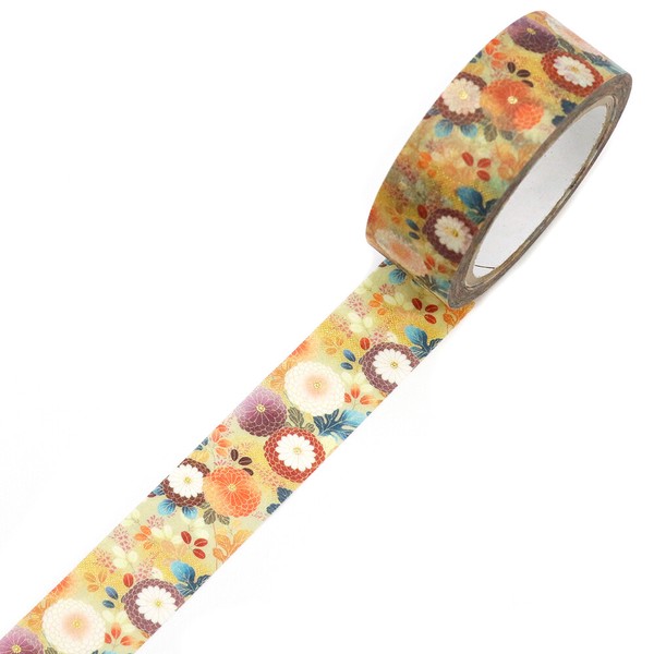 Washi Tape Crisantemo