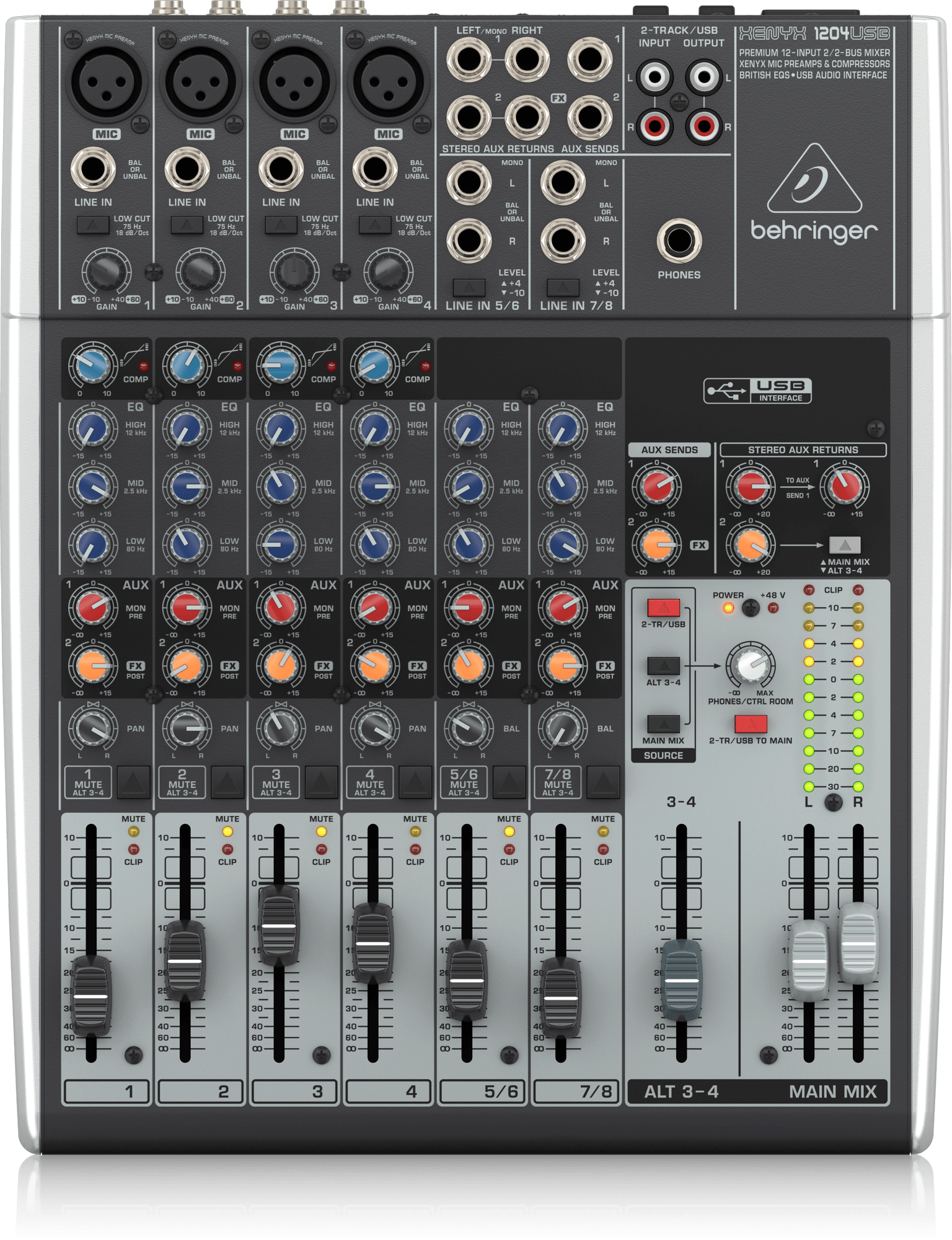 Behringer Xenyx QX1204USB Mixer
