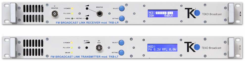 FM Broadcast Link Receiver & Transmitter