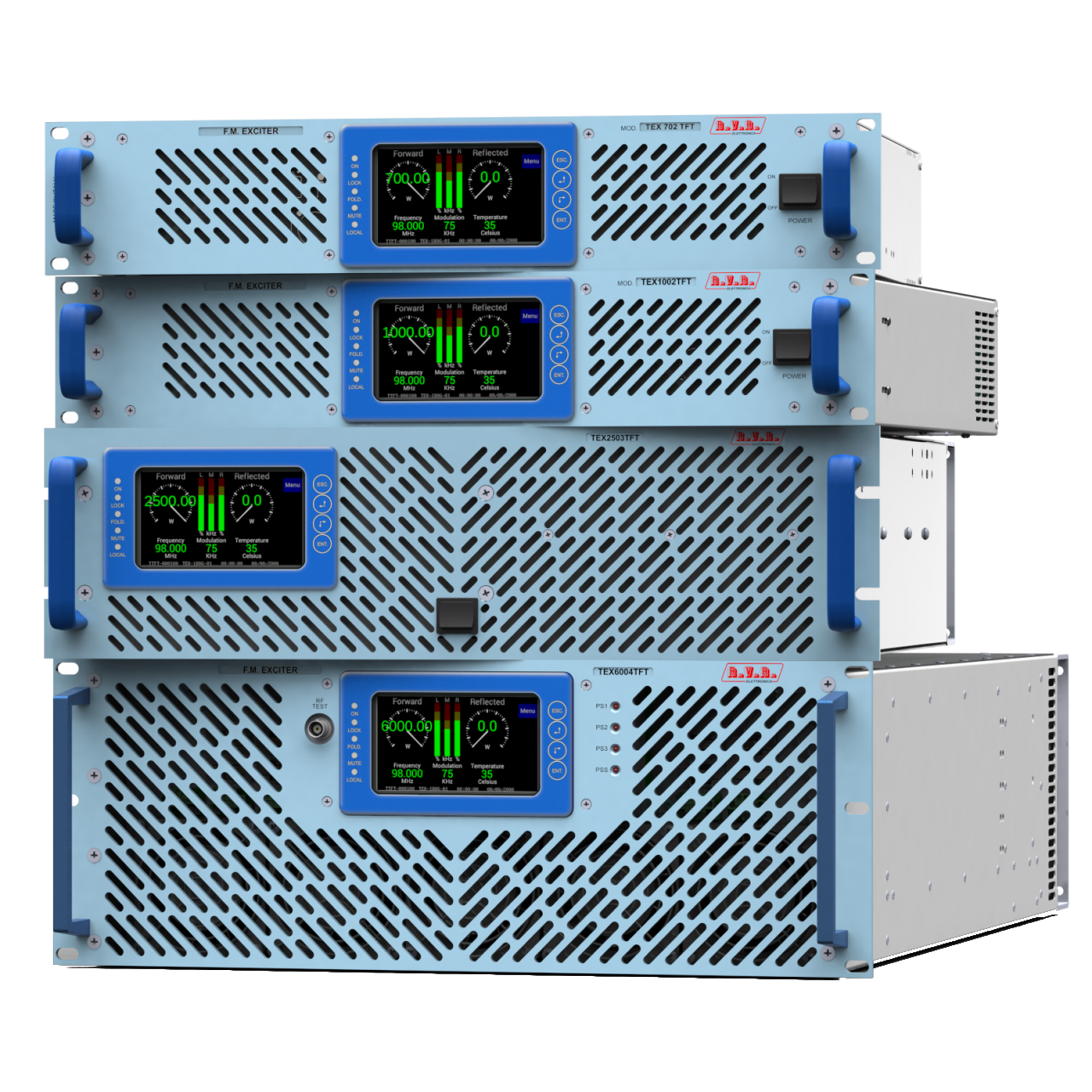 TEX-TFT SERIES FM Transmitter