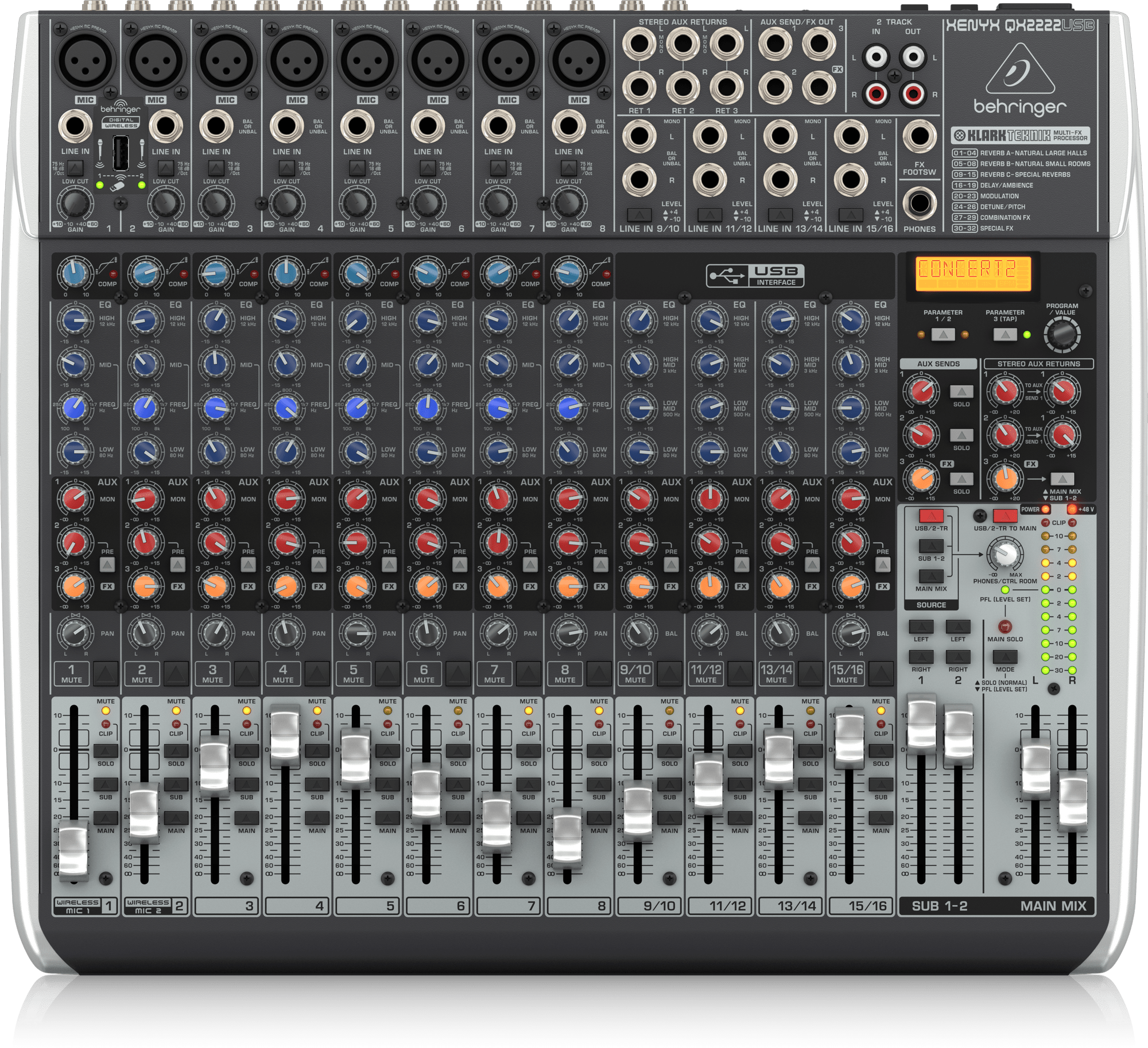 Behringer Xenyx QX1832USB Mixer