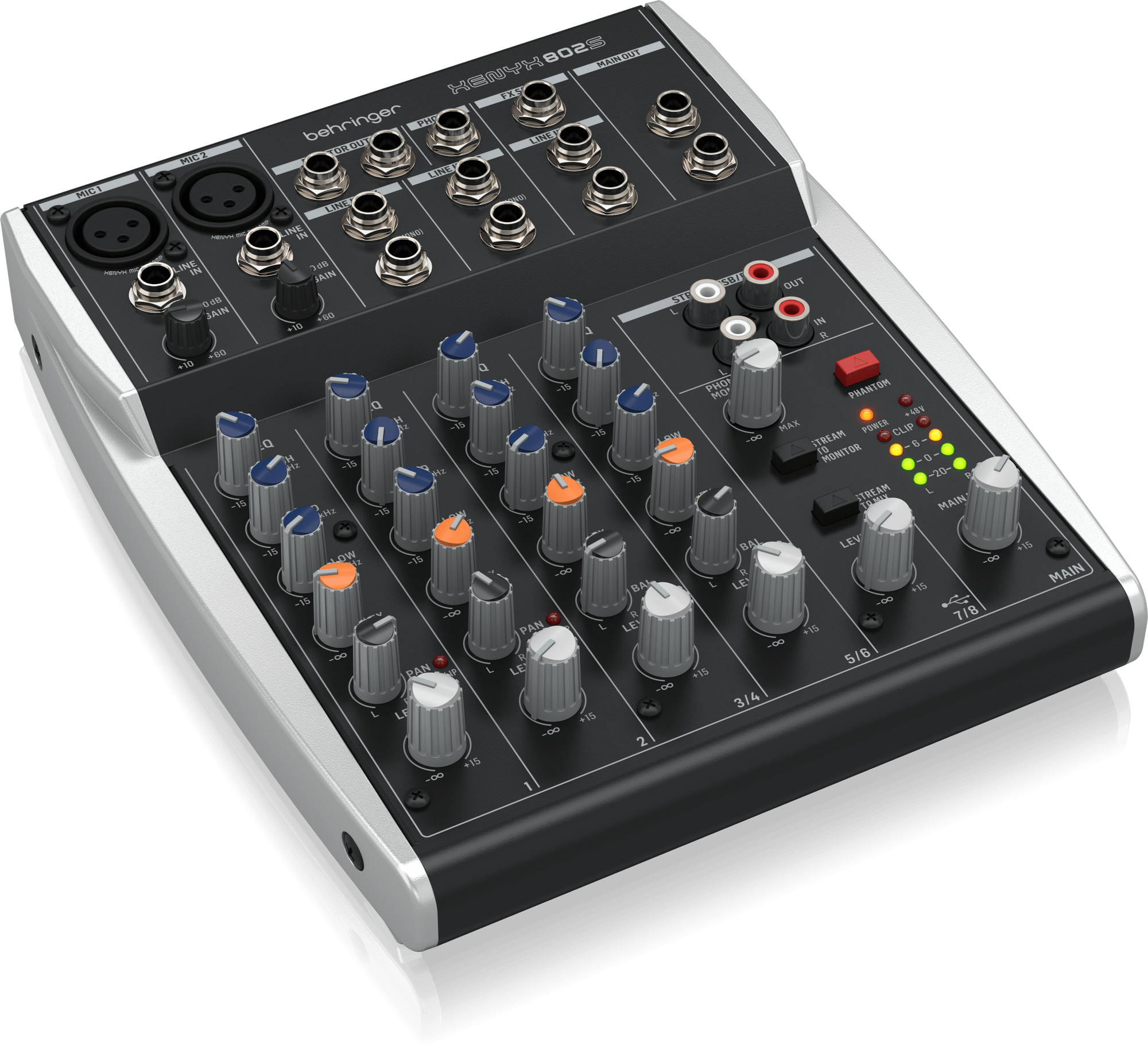 XENYX 802S Audio Mixer Console