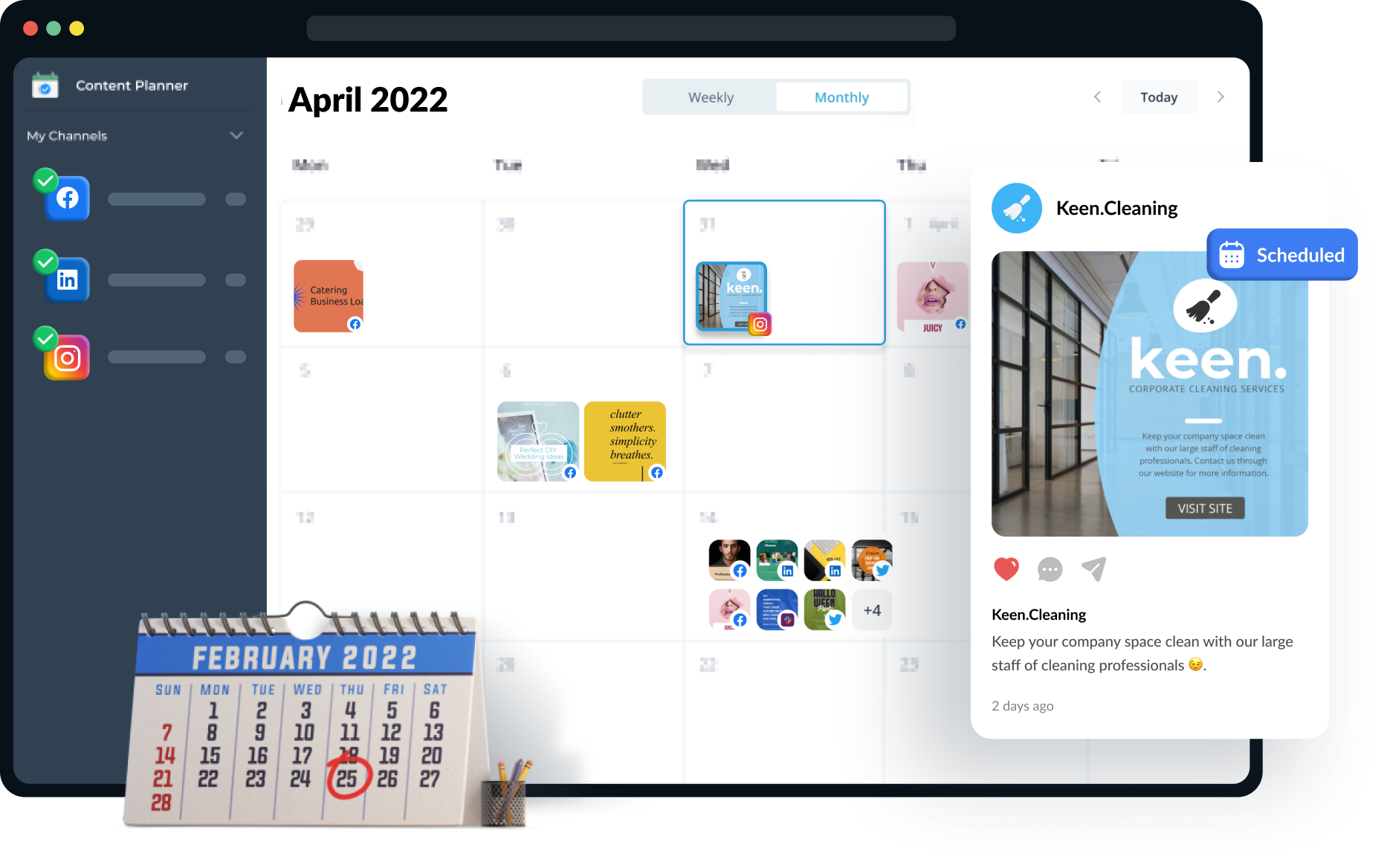 Social Media & Content Scheduling Automation