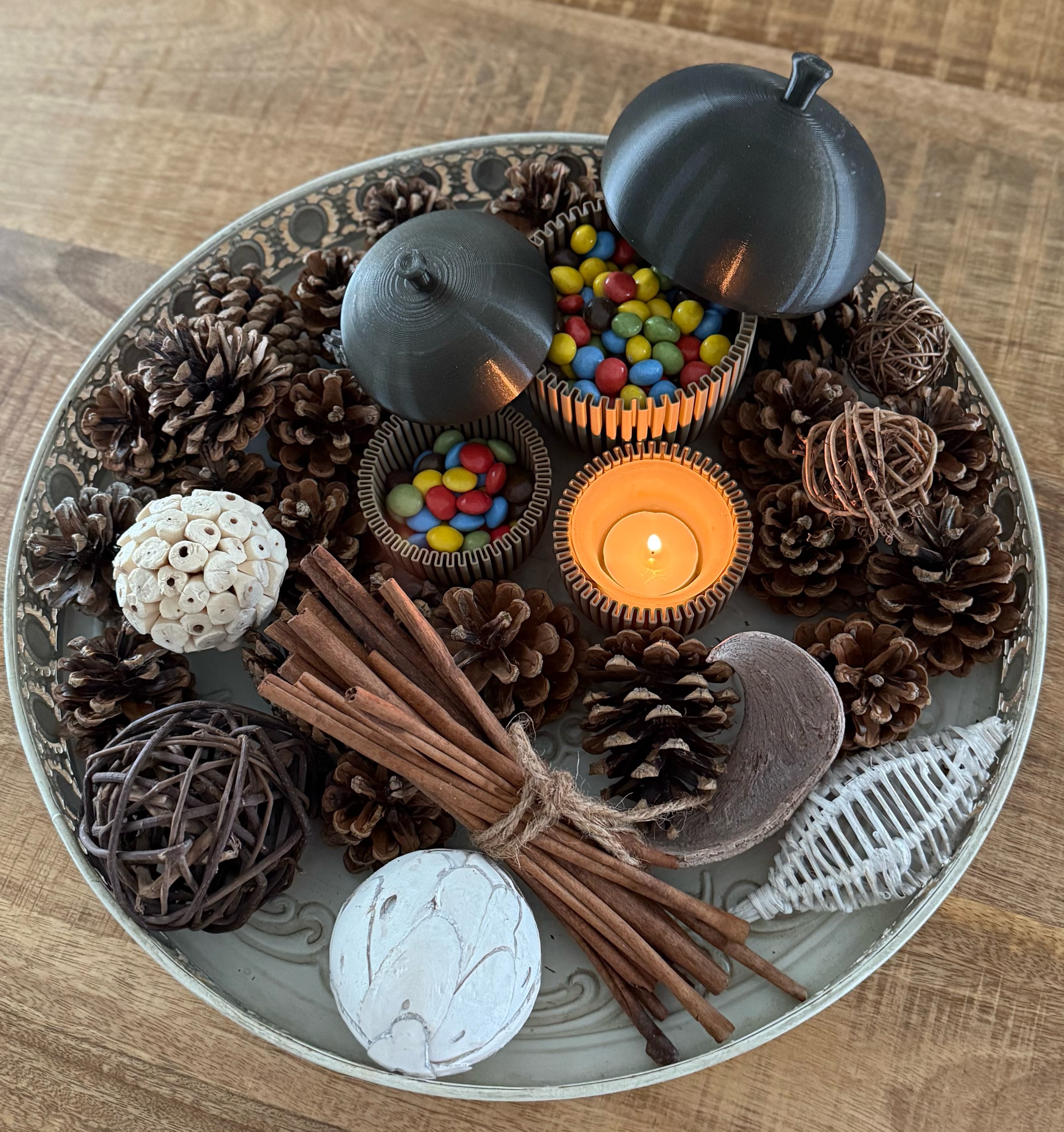 Acorn Shaped Storage Containers