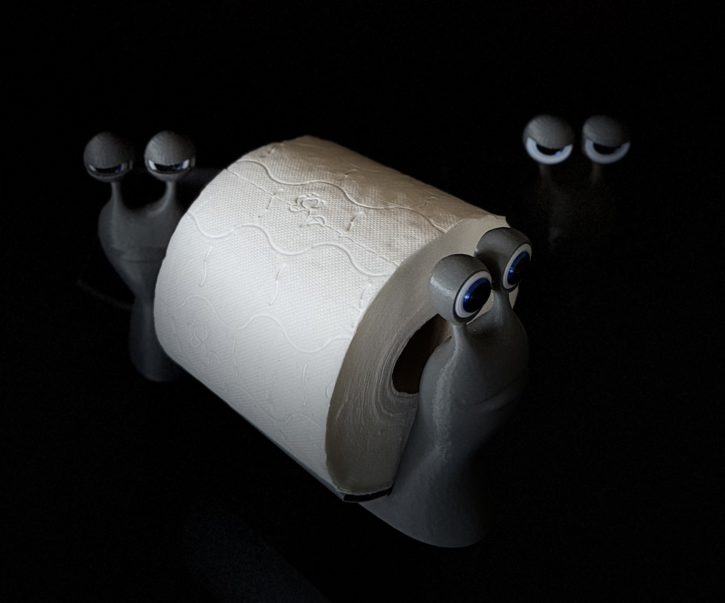 Snail-Shaped Toilet Paper Holder