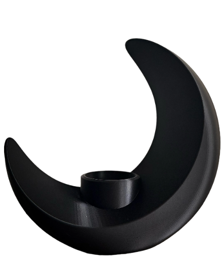 Moonshaped Candle/plant holder- large