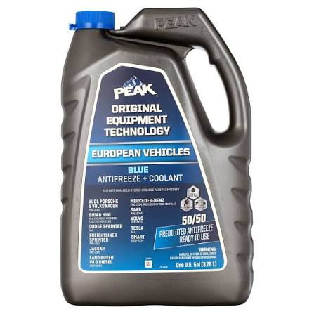 PEAK Blue Antifreeze + Coolant