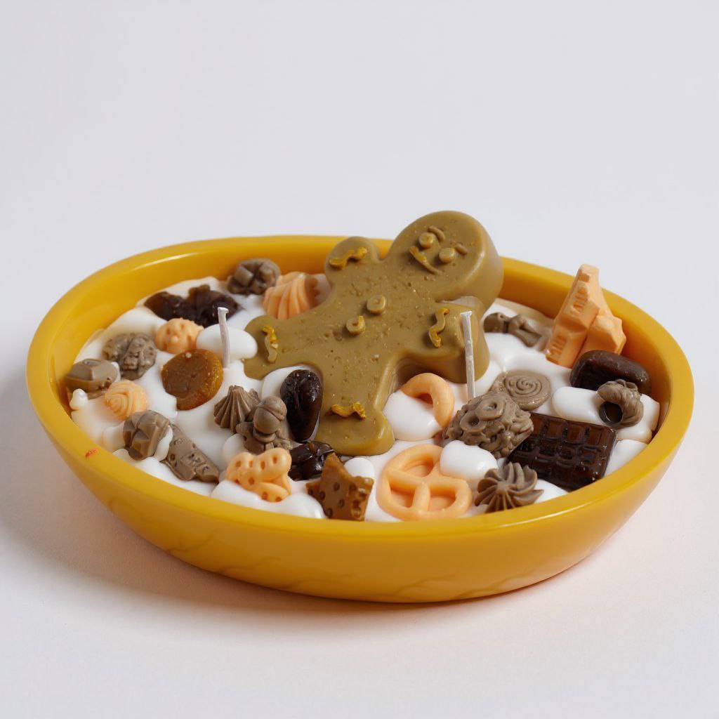 Festive Dessert Candle