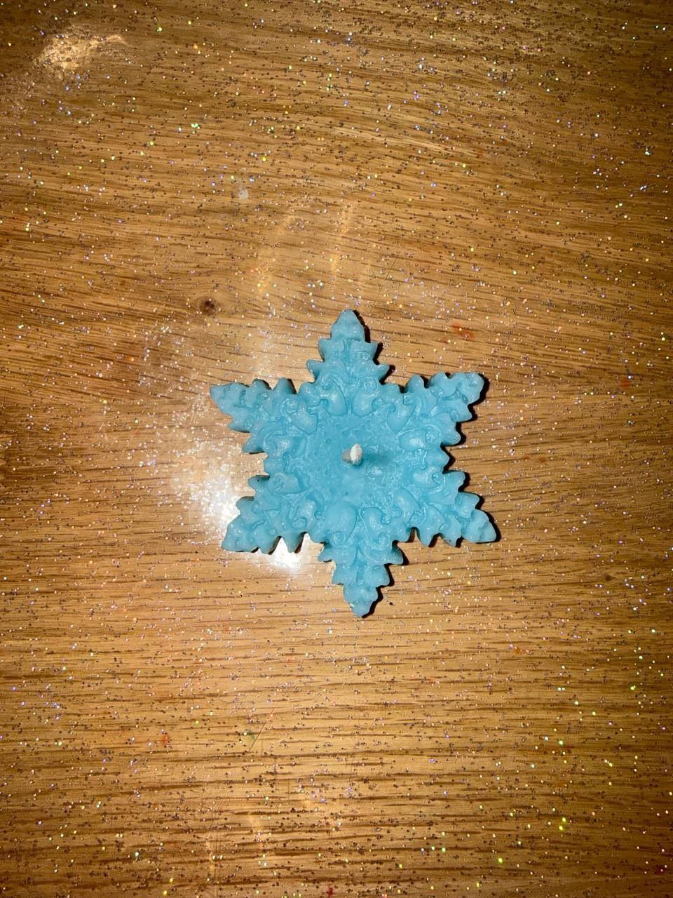 Fiocco di Neve Blu