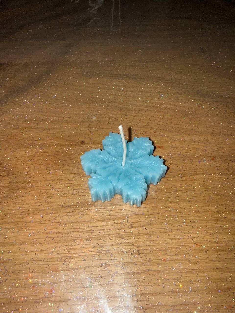 Fiocco di Neve Blu
