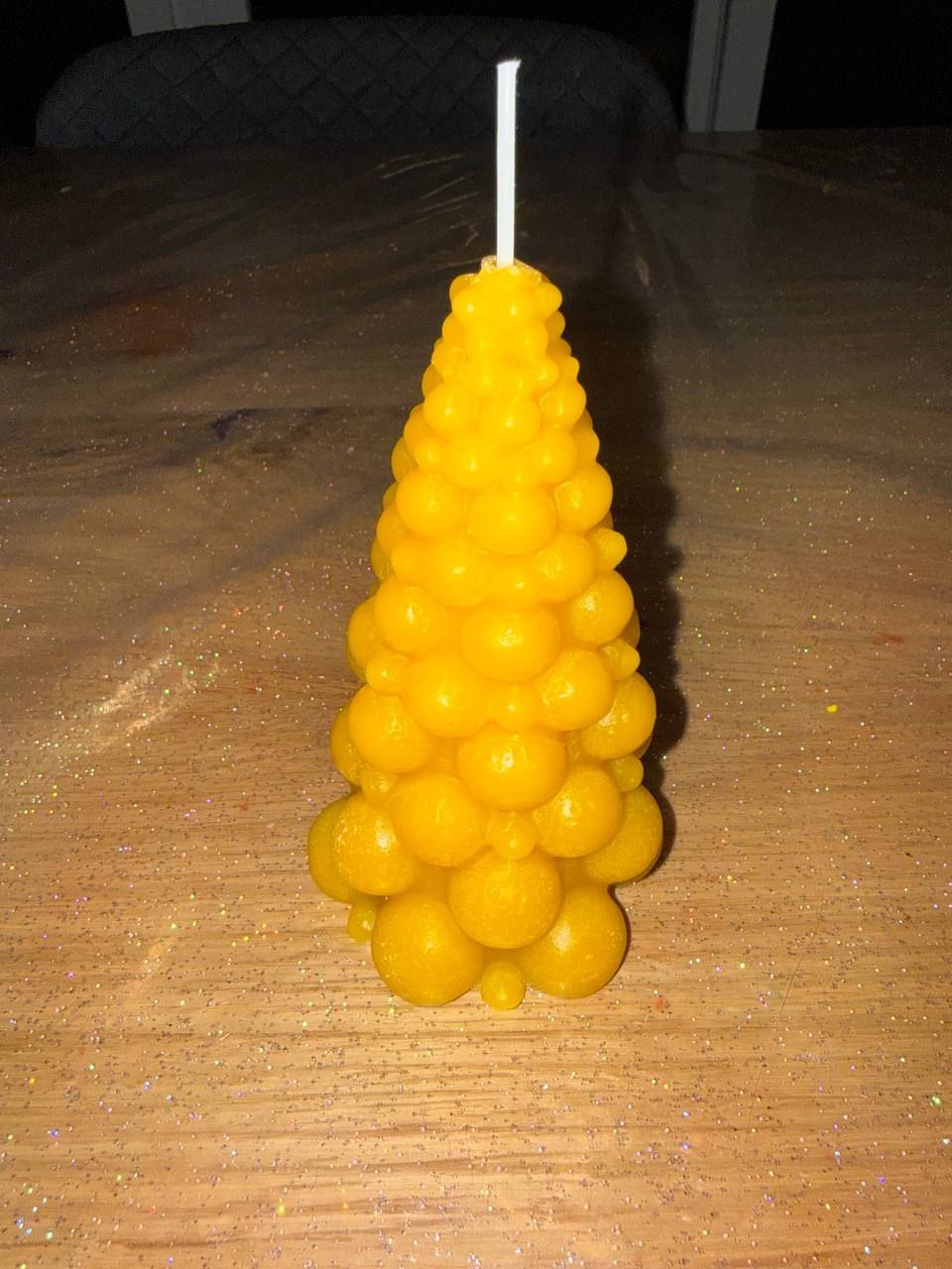 Albero Palline Giallo