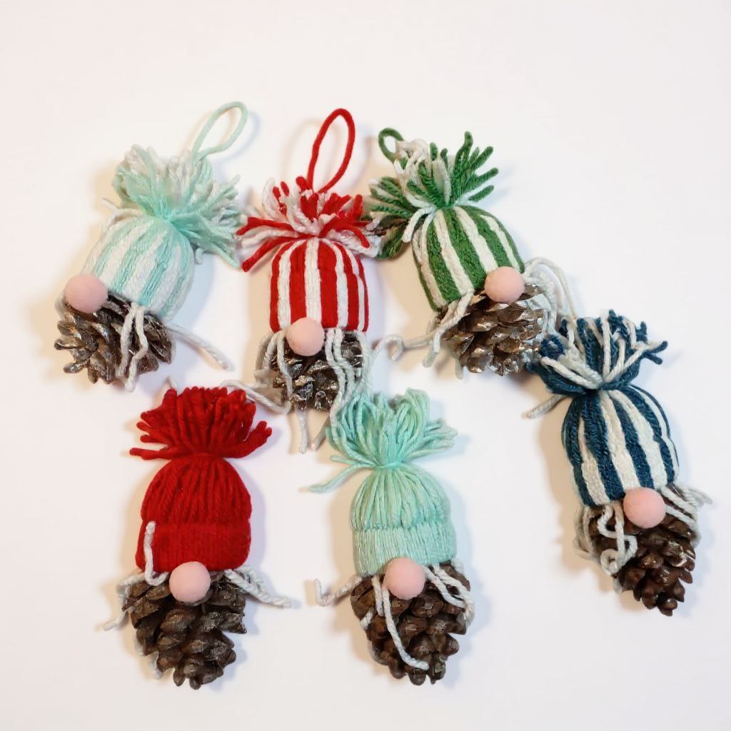 Gnomi Pigne Grandi da Appendere