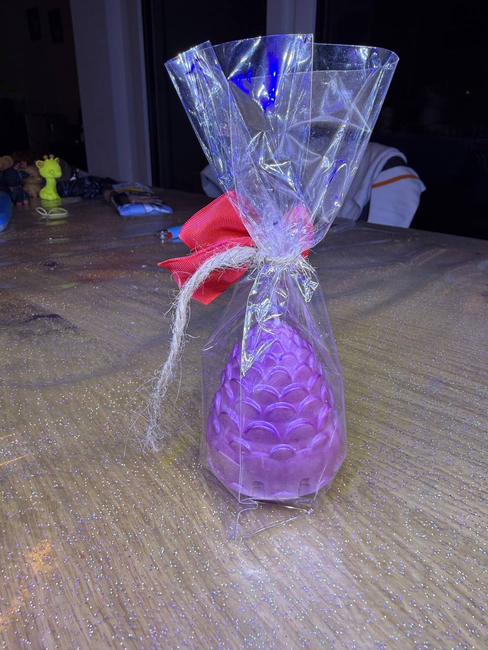 Pigna Brillantinata Rosa Viola