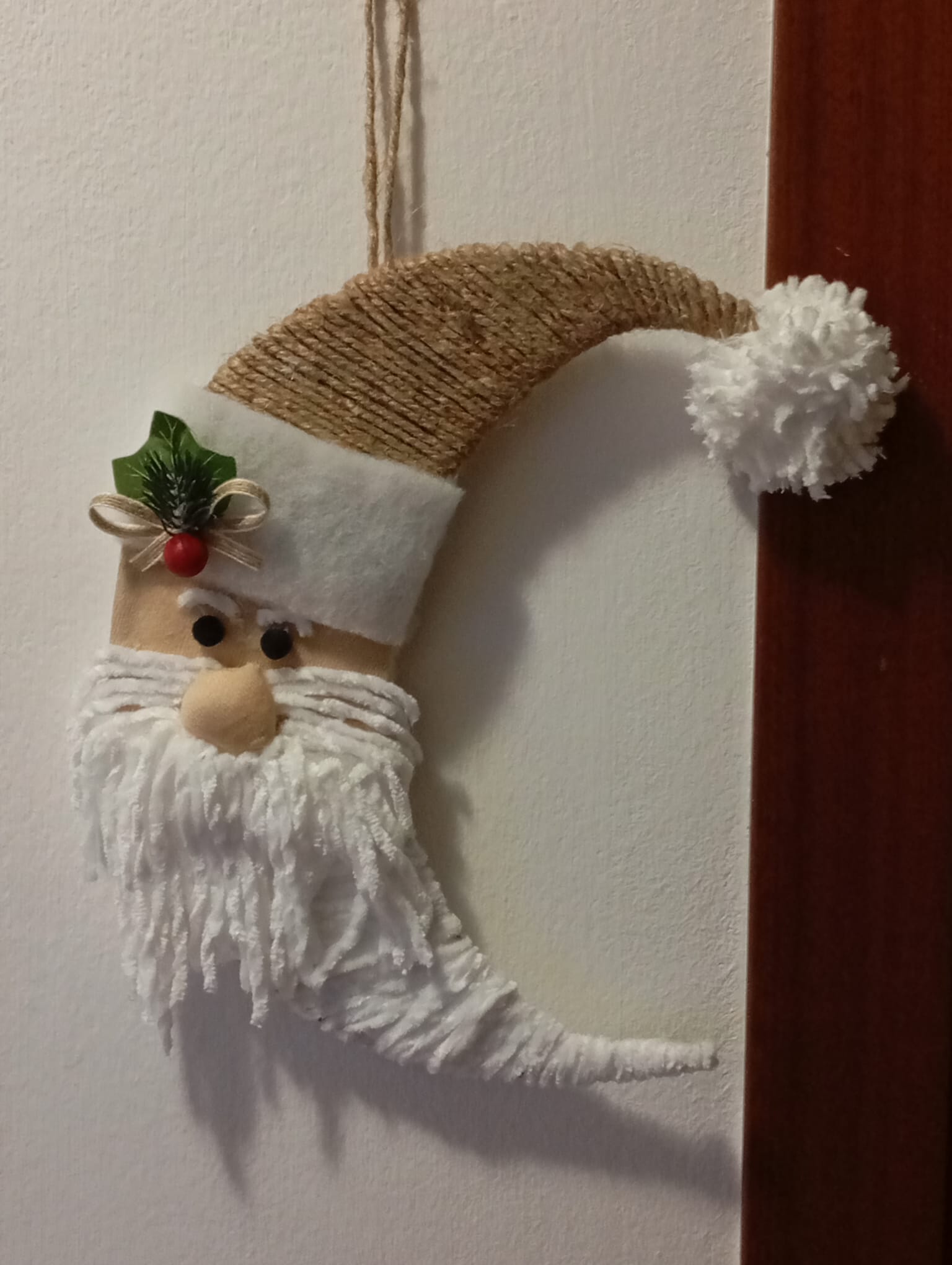 Ghirlanda Babbo Natale