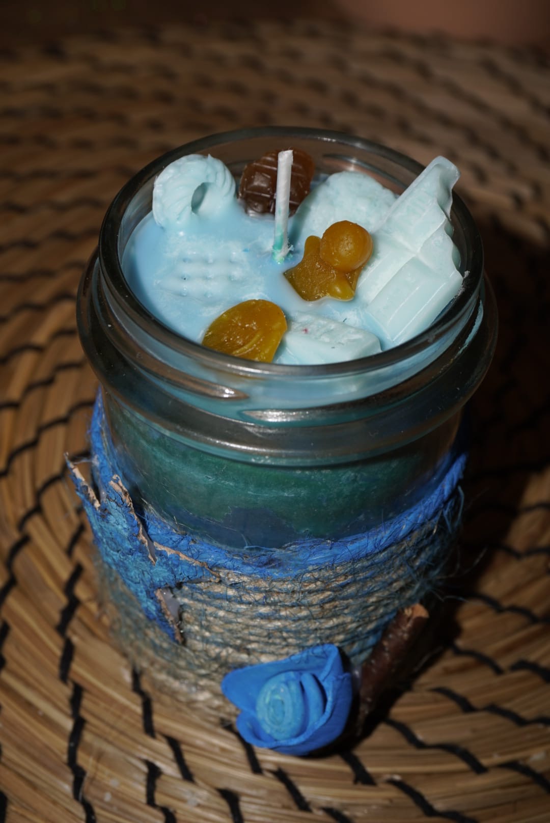 Candle Ocean Blue