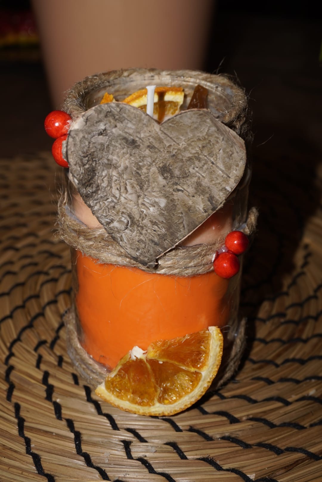 Candle Orange Dream