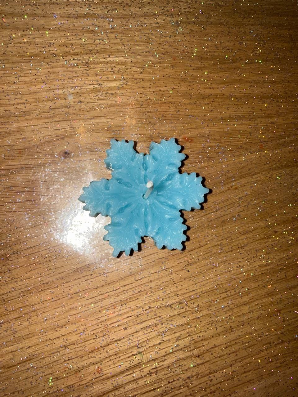Fiocco di Neve Blu