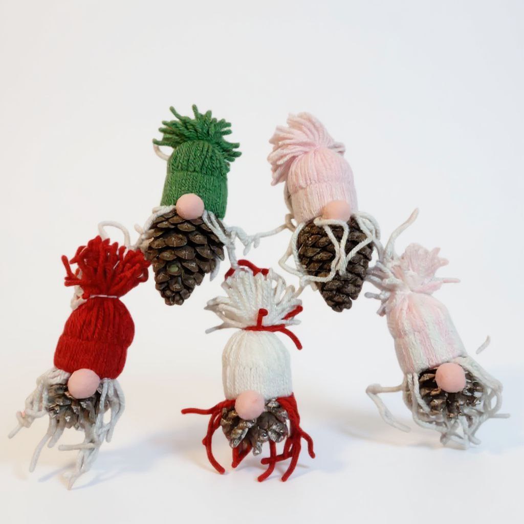Gnomi Pigne Piccole da Appendere