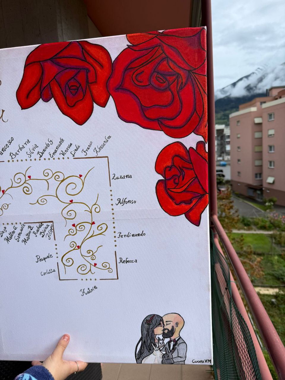 Tableau De Mariage