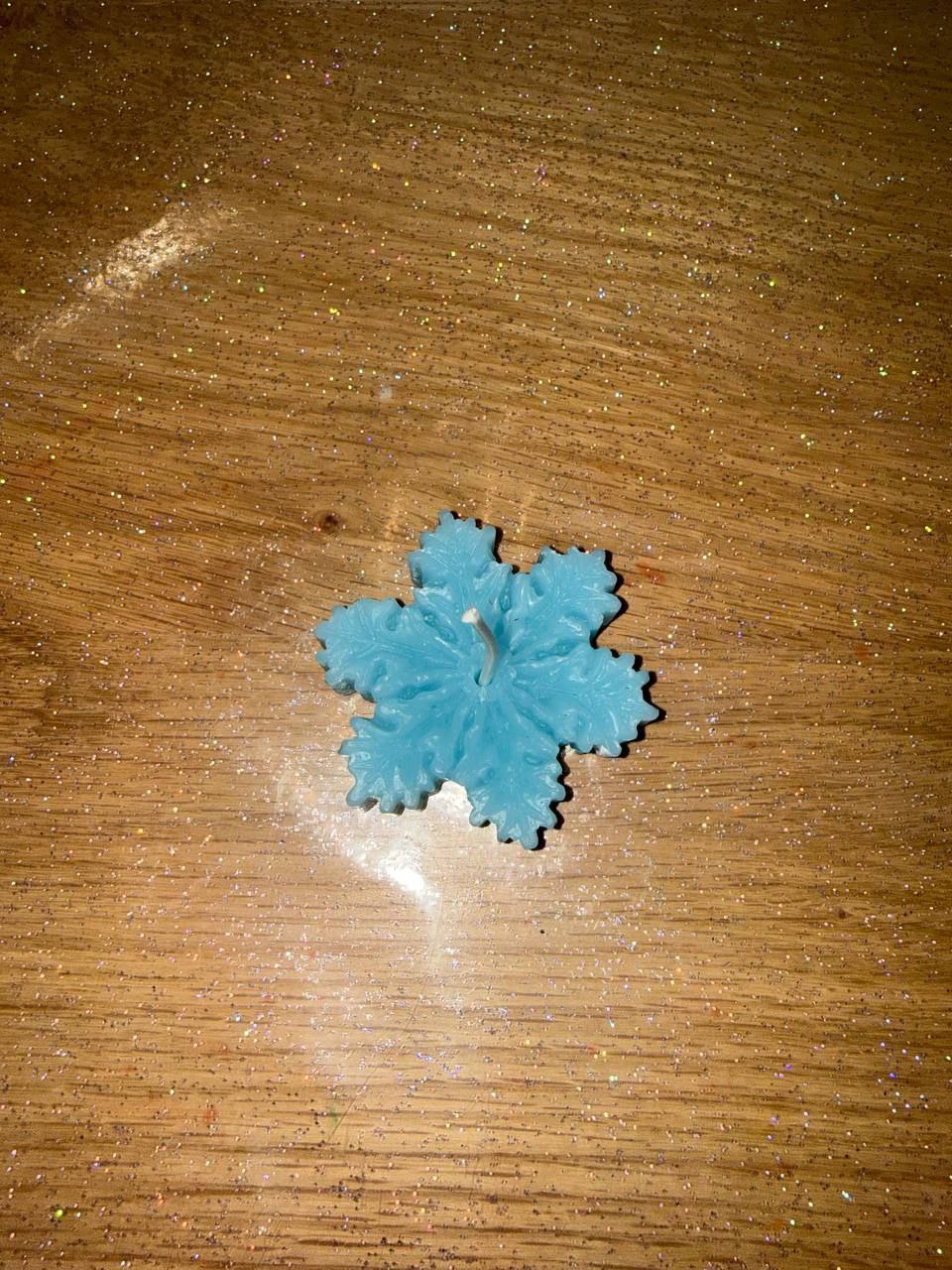 Fiocco di Neve Blu