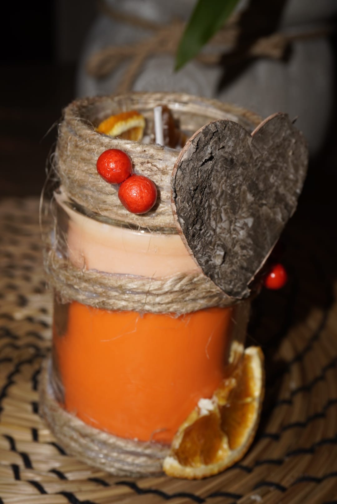 Candle Orange Dream