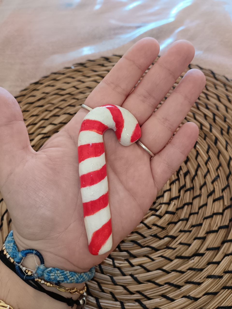 Bastoncino di Zucchero Rosso