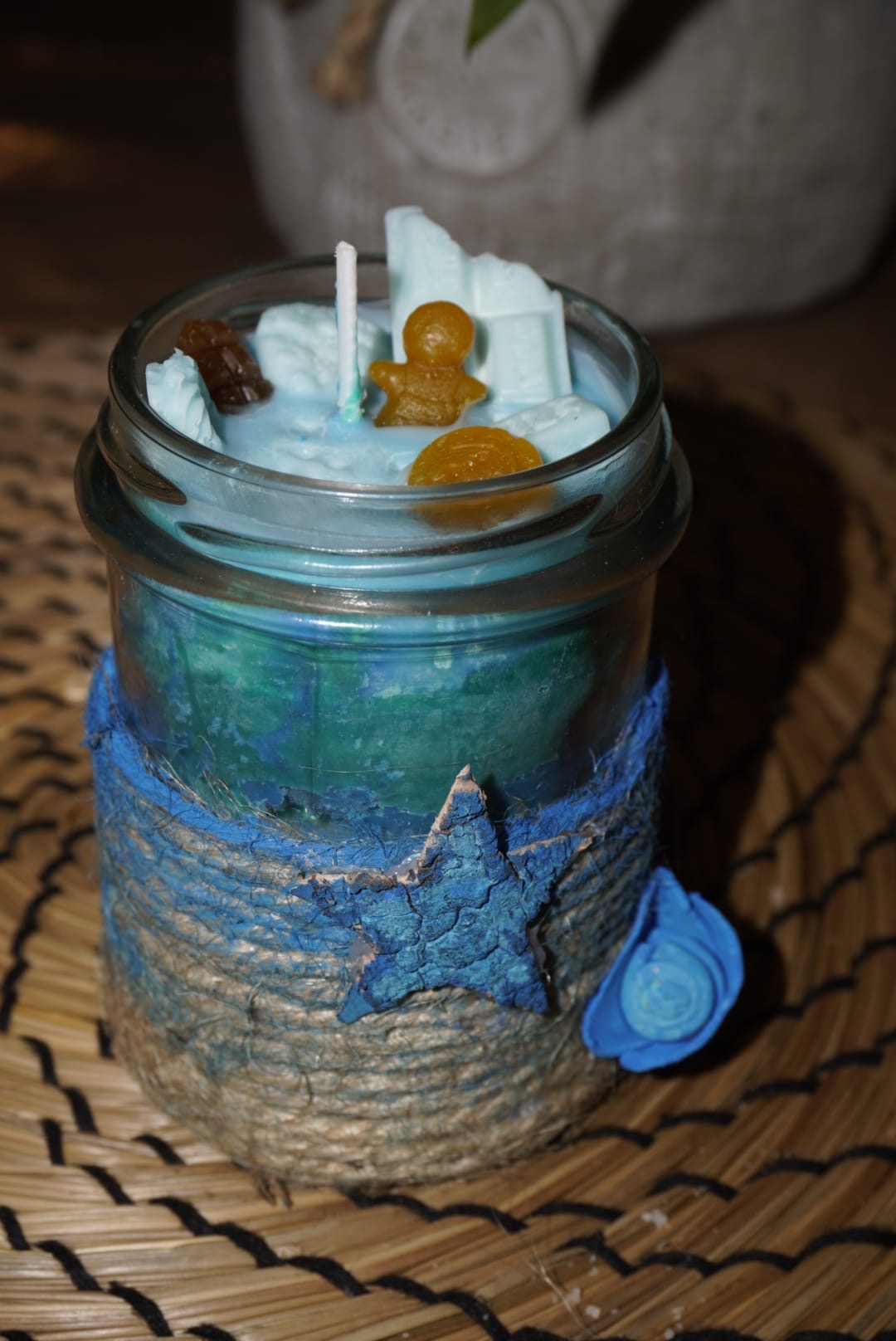 Candle Ocean Blue