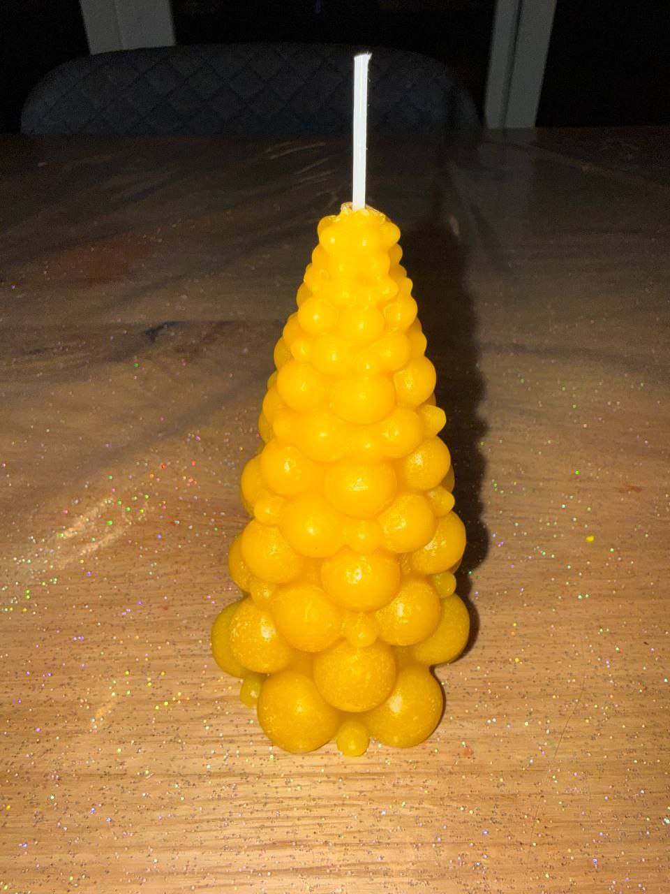 Albero Palline Giallo
