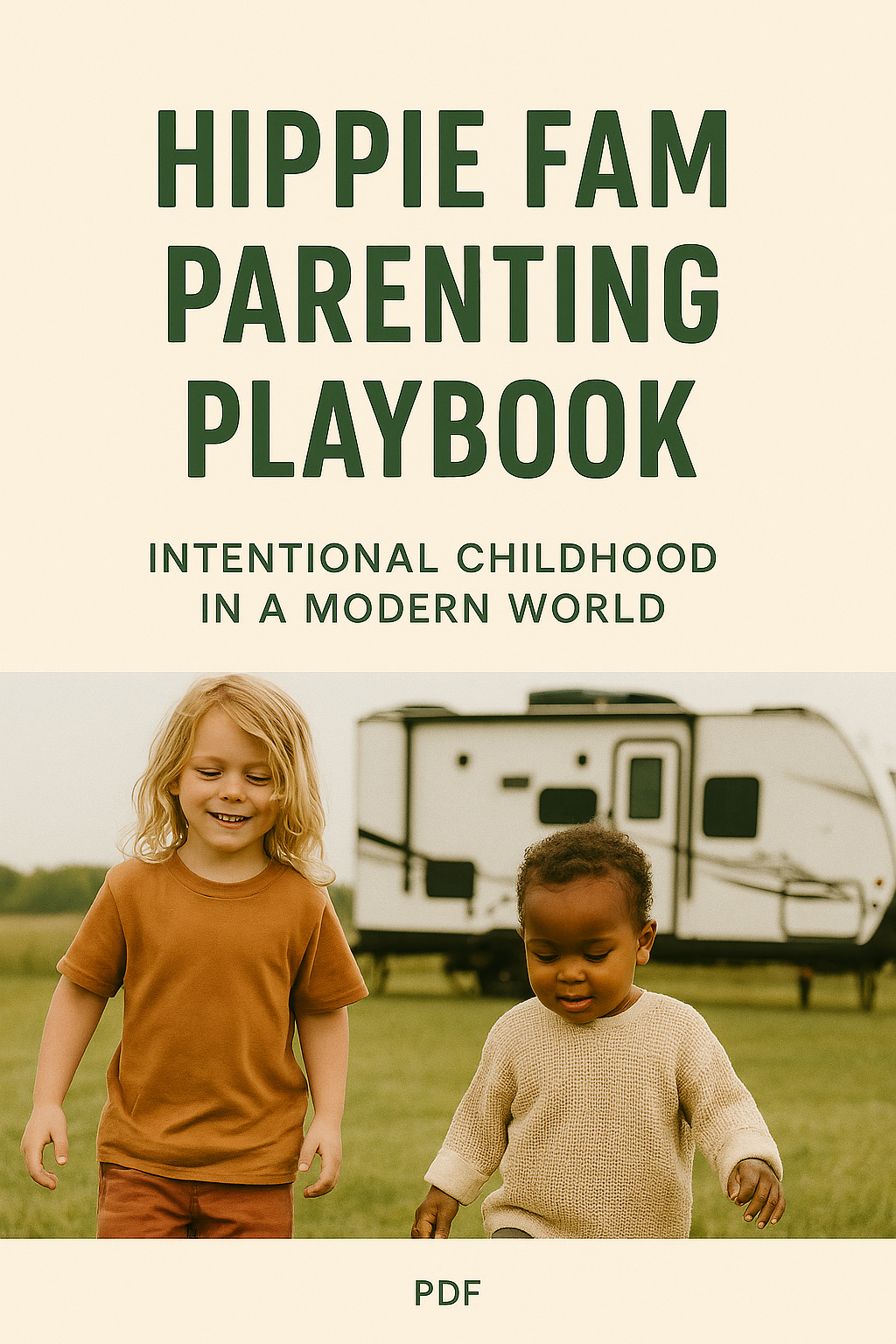🌿 Hippie Fam Parenting Playbook: Intentional Childhood in a Modern World