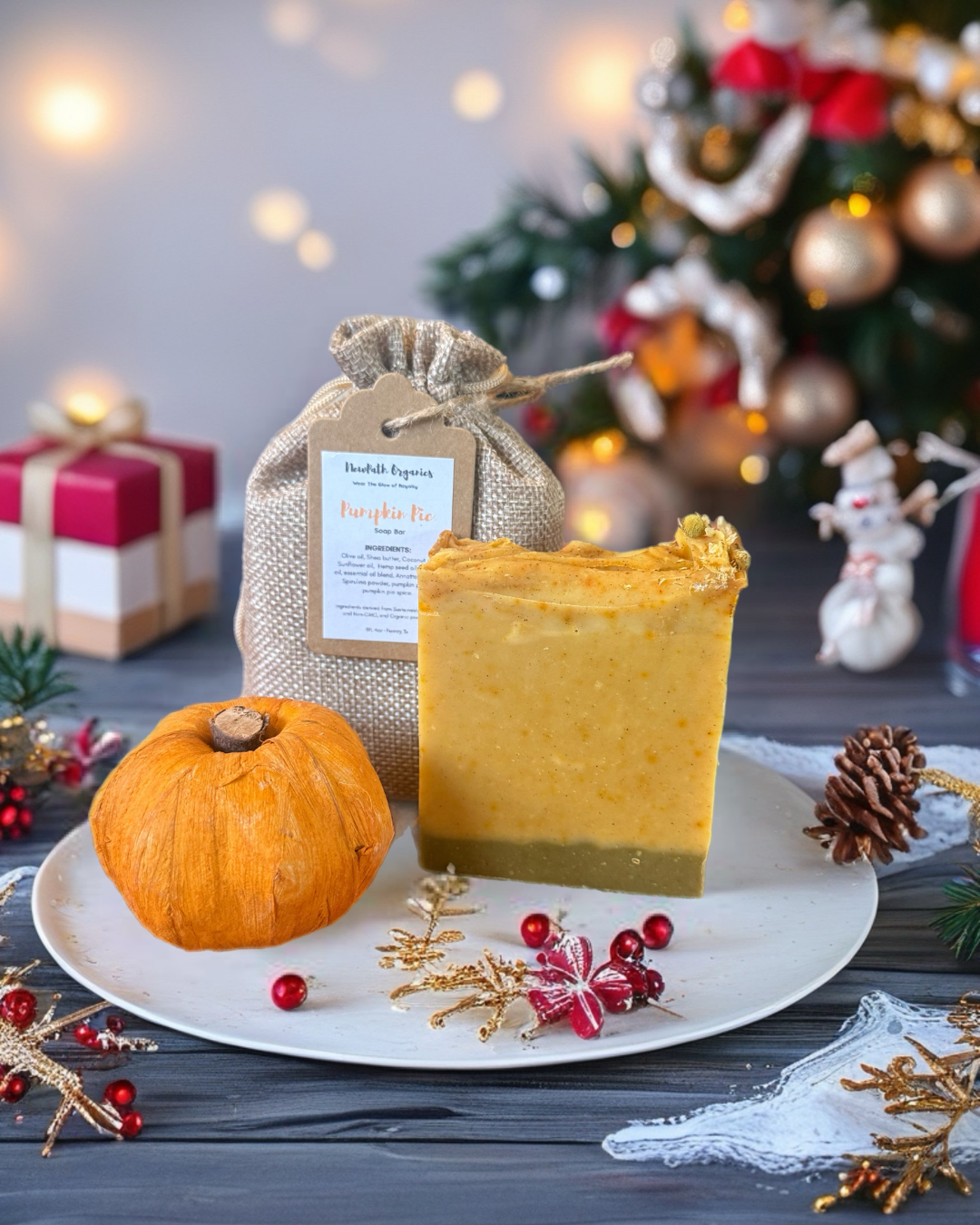 Pumpkin Pie Handmade Soap