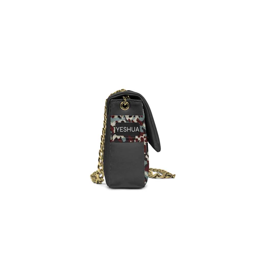 Black Leather Shoulder Bag