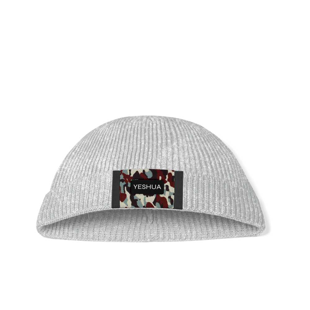 Gray Knit Beanie