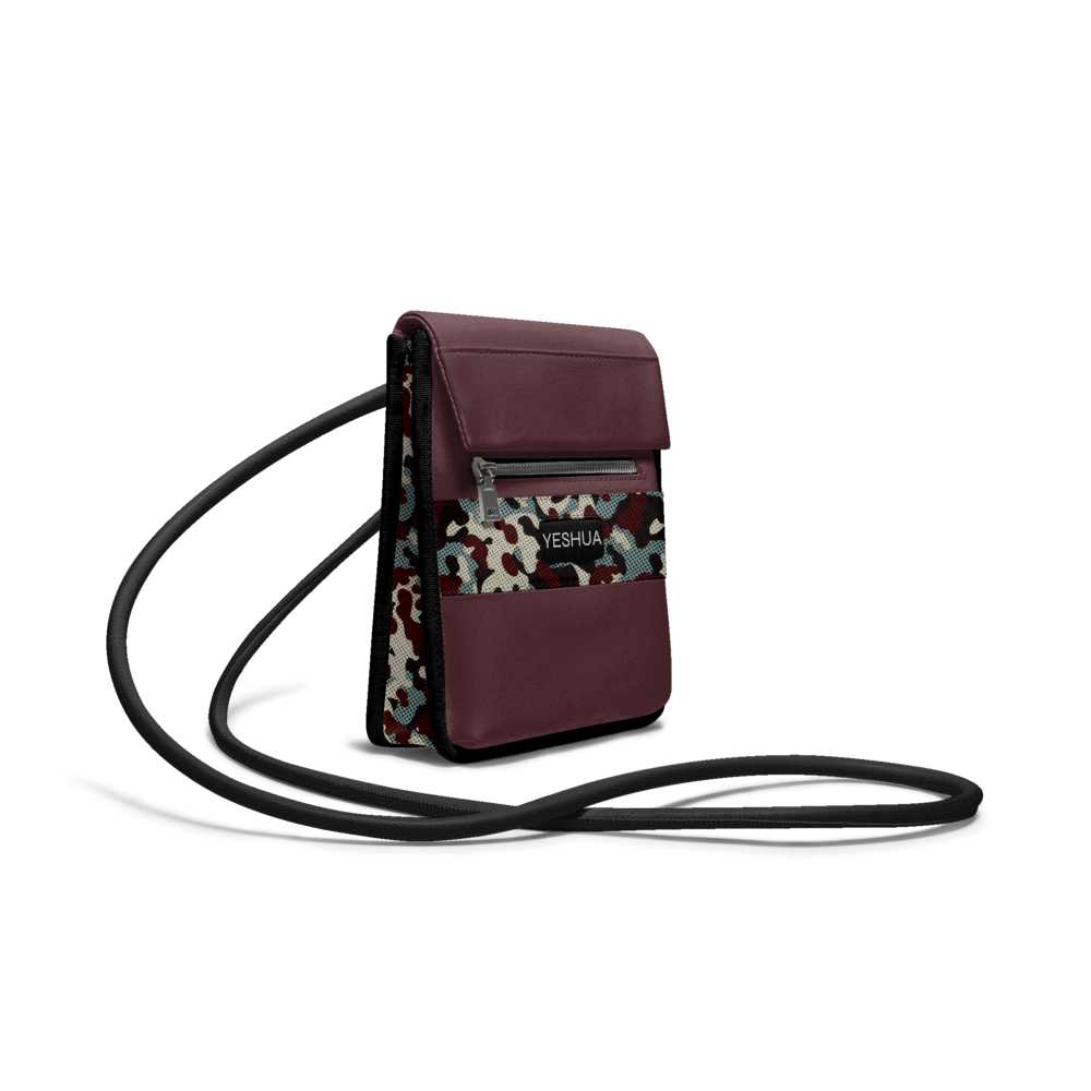 Burgundy Leather Shoulder Bag