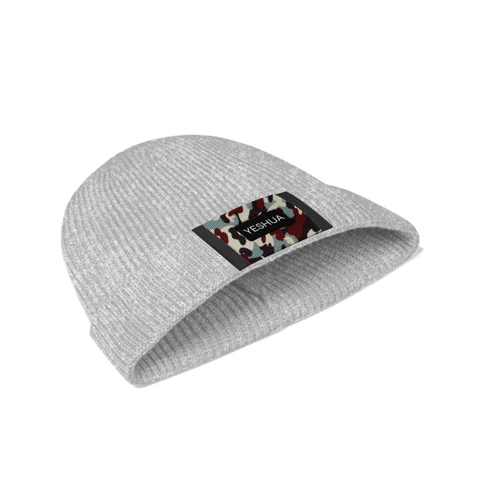 Gray Knit Beanie