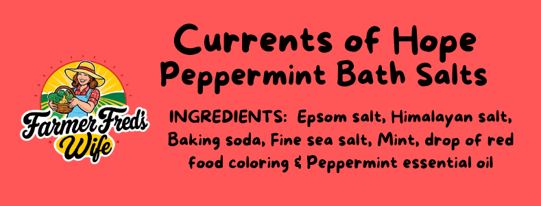 Currents of Hope Peppermint Bath Salts