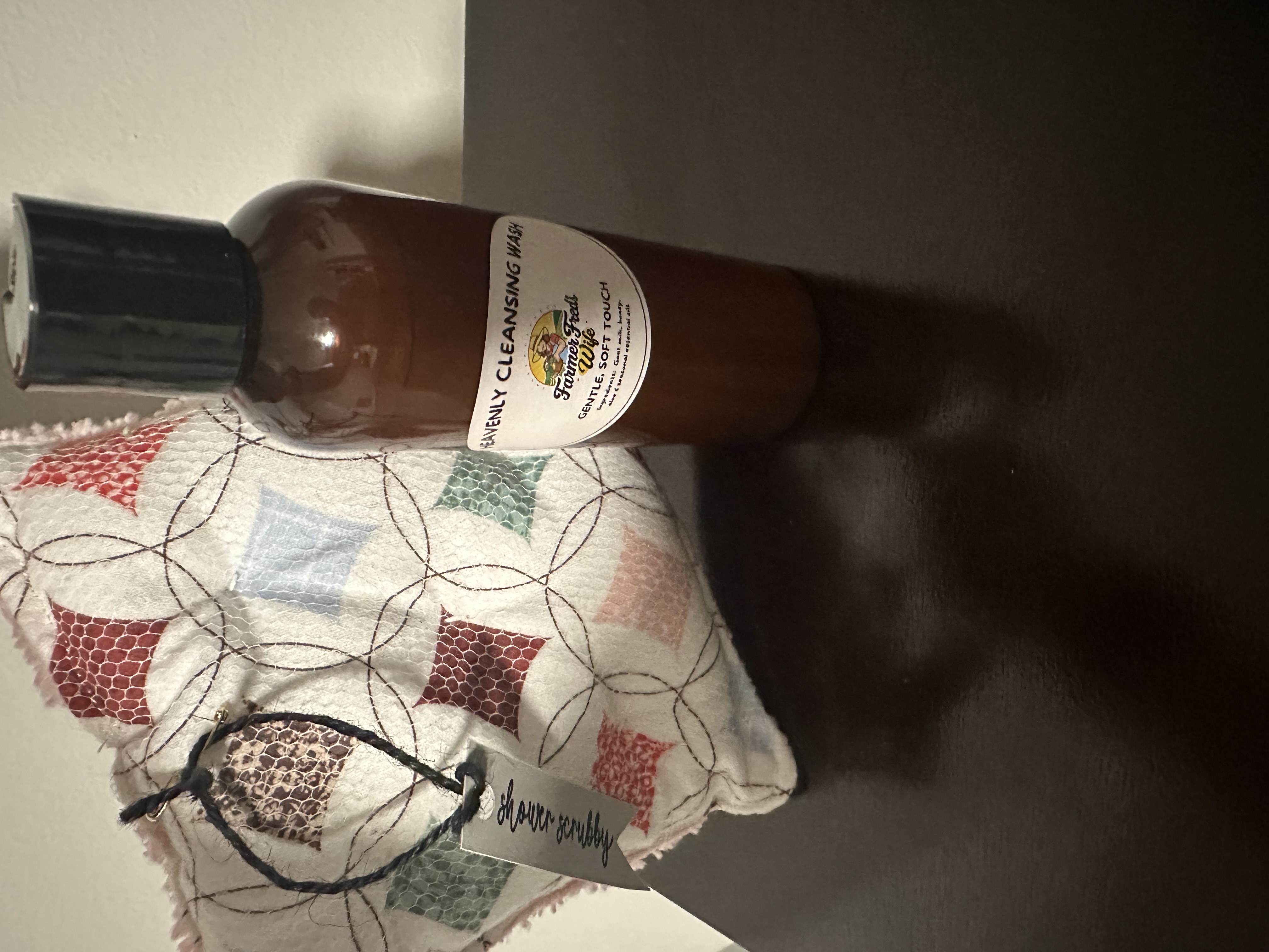 SET Heavenly Cleansing Wash and Scrubbie