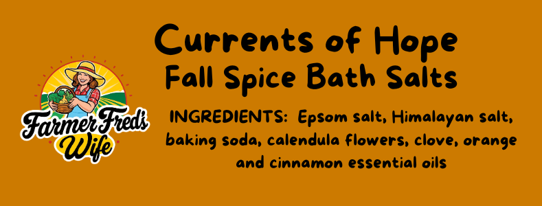 Currents of Hope Fall Spice Bath Salts