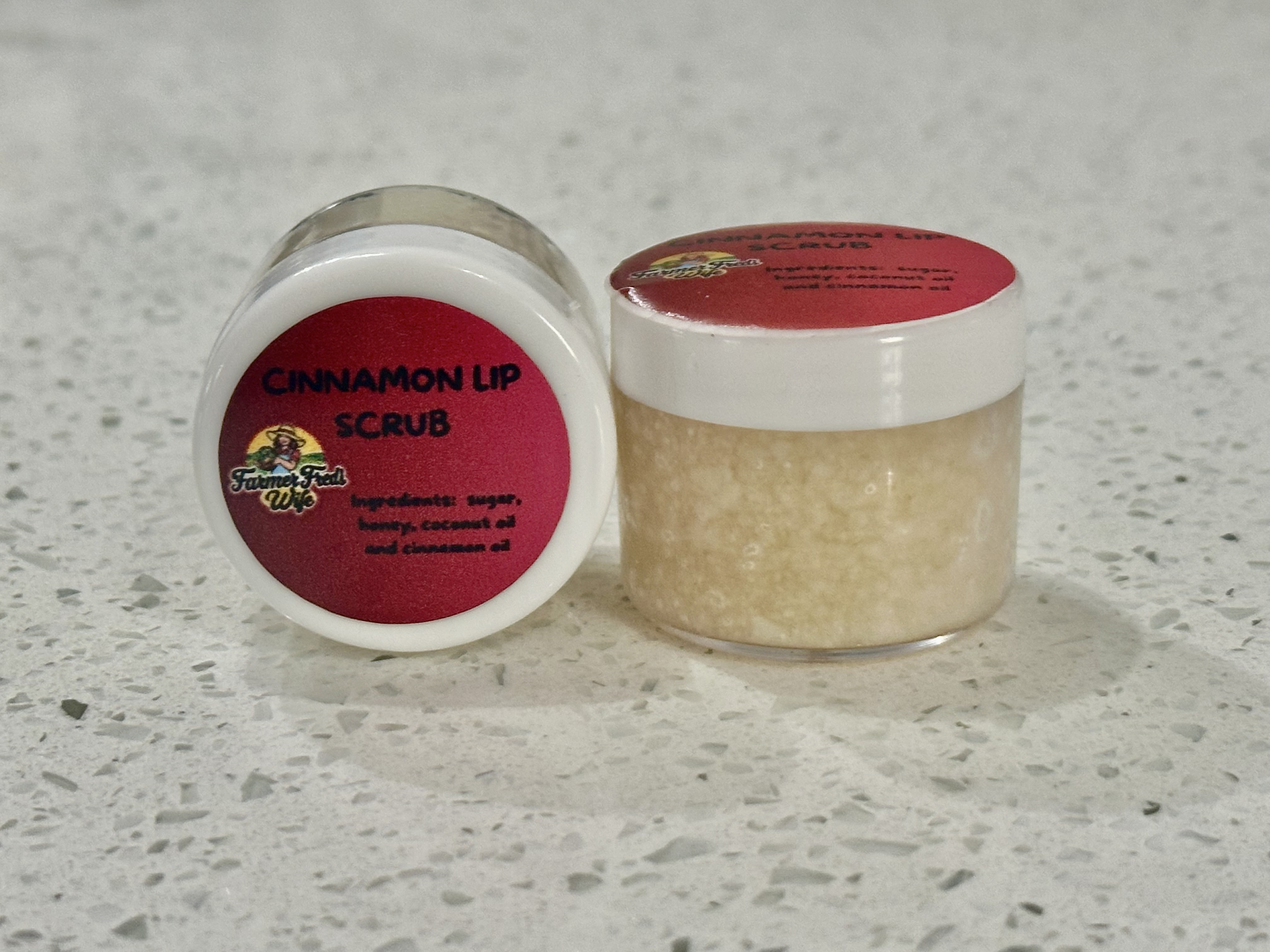 Cinnamon Lip Scrub & Maple Vanilla Lip Refuge Set