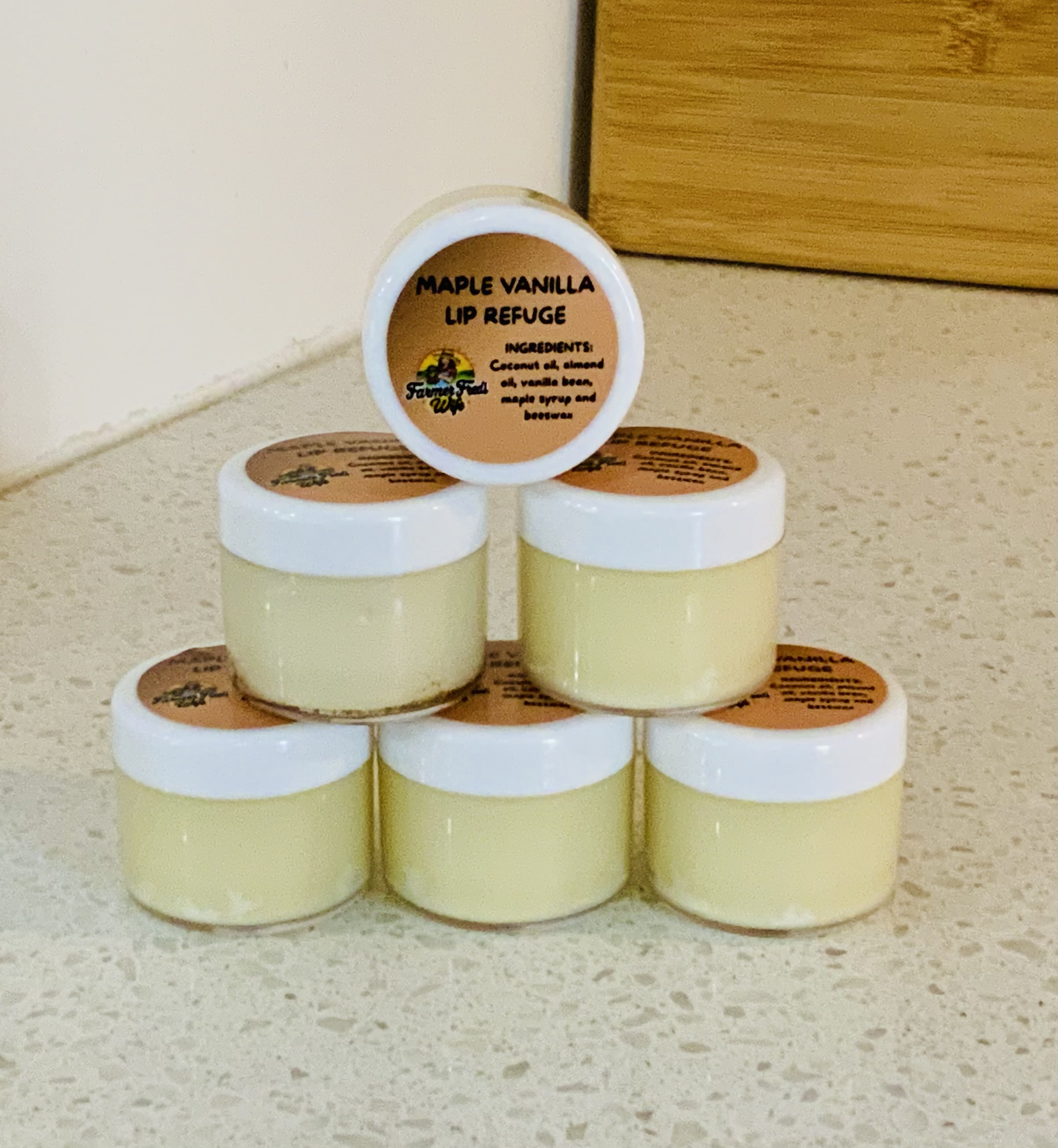 Cinnamon Lip Scrub & Maple Vanilla Lip Refuge Set